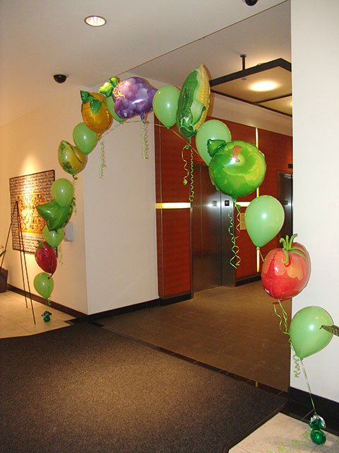 fruit and vegetables balloon arch denver fruit and vegetables balloon arch denver