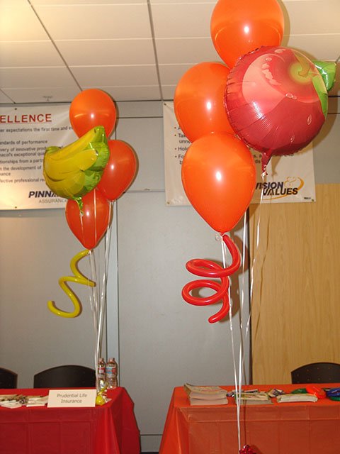 fruit and vegetable balloons fruit and vegetable balloons