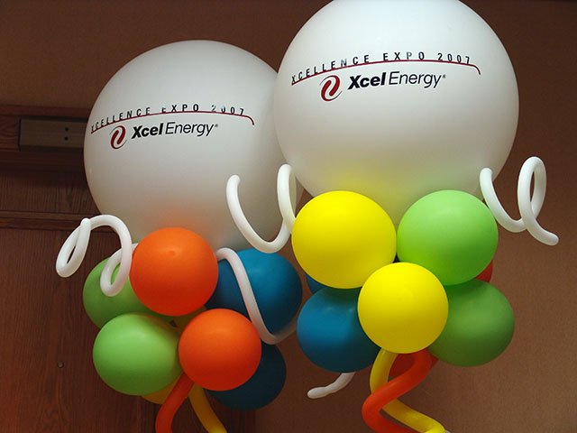 very cool balloon directionals with custom logos very cool balloon directionals with custom logos